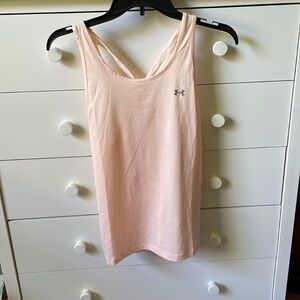 🏃🏻‍♀️ UNDER ARMOUR LIKE NEW SIZE XS PINK HEAT GEAR TANK TOP